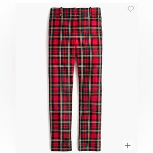 J. Crew Cameron Tartan Plaid Pant in Size 4T
